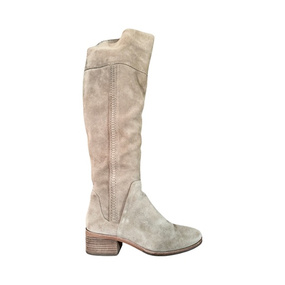 Vince Camuto over the knee suede boots, - Picture 5 of 11